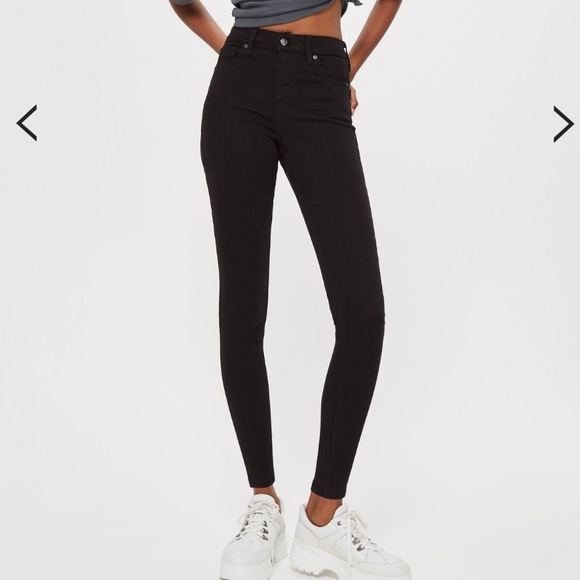 moto jamie high waist skinny jeans